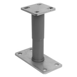 Walraven Strut Montagesockel verstellbar, Höhe 135-200mm, galvanisch verzinkt... WALRAVEN-66583810 8719942006132 (Abb. 1)