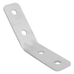 Walraven Strut Schienenverbinder 135 Grad, 180x40x80mm lang/lang mit 4-Loch 12, Edel... WALRAVEN-66587256 8719942028493 (Abb. 1)