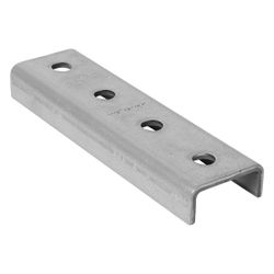 Walraven Strut Längsverbinder U-Form BUP, 4xLoch 12mm für 41x21/21D, Stahl... WALRAVEN-66588121 8712993189427 (Abb. 1)