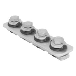Walraven RapidStrut Längsverbinder flach, 164x40x31mm 4x M10 vormontiert, BUP... WALRAVEN-665885186 8712993977925 (Abb. 1)