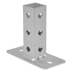 Walraven Strut Schwerlast-Schienenfuß, Vierkantprofil für Schiene 41x41/21D, BUP Sta... WALRAVEN-66588641 8712993196319 (Abb. 1)