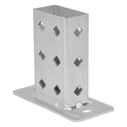 Walraven Strut Schwerlast-Schienenfuß, Vierkantprofil für Schiene 41x82/41D, BUP Sta... WALRAVEN-66588682 8712993196326 (Abb. 1)