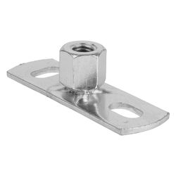 Walraven Grundplatte 670, Innengewinde M8/M10 Länge 80mm 4-fach angeschweißte Mutter,... WALRAVEN-6703009 8712993321988 (Abb. 1)