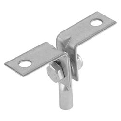 Walraven Dachaufhängeelement M8, stufenlose Befestigung an Schrägdächern, Stahl elekt... WALRAVEN-6788008 8712993285280 (Abb. 1)