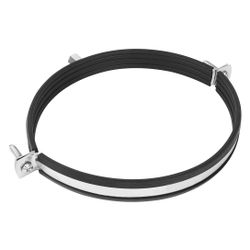 Walraven Lüftungsschelle N, 112mm M8/M10 Zweischraubenschelle, EPDM, elektrolytisch ... WALRAVEN-N4103112 8719942031233 (Abb. 1)