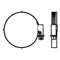 Walraven Schnecken-Gewindeschelle Breite 9mm, Durchmesser 10-16mm, optimale Schlauchs... WALRAVEN-0680016 8712993344833 (Abb. 1)