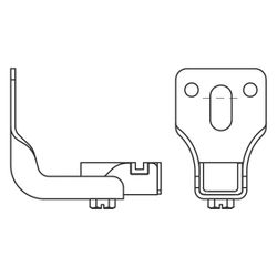Walraven Wandkonsole 7501, für Heizkörperbefestigungssatz, elektrolytisch verzinkt... WALRAVEN-0750100 8712993011681 (Abb. 1)