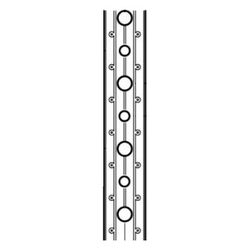 Walraven Montageband 19x3mm Länge 10m Lochbild 4,5 und 6,5mm, Stahl PVC-beschichtet... WALRAVEN-0832719 8712993053056 (Abb. 1)