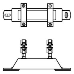 Walraven Fixpunktsatz dB-FiX 80, für Durchmesser 47-52mm Schallschutz DIN 4109, Stahl... WALRAVEN-2622040 8712993301232 (Abb. 1)