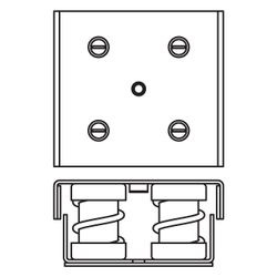 Walraven VibraTek Stahlfederdämpfer MS-4, Gewinde M10 max. 2000N, 145x158x80mm... WALRAVEN-2800502000 8719942045797 (Abb. 1)