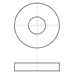 Walraven VibraTek Unterlegscheibe SA-W 25x4mm, Innendurchmesser 8,5mm, EPDM... WALRAVEN-2801308504 8719942046596 (Abb. 1)