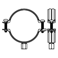 Walraven Bifix Rohrschelle G2, 108-115mm M8/M10 BUP1000 Zweischraubenschelle, Stahl... WALRAVEN-3008115 8712993992669 (Abb. 1)