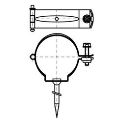 Walraven Regenrohrschelle 400 rund, für 80mm Rohre, mit Sicherheitsschnellverschluss,... WALRAVEN-4001080 8712993271382 (Abb. 1)