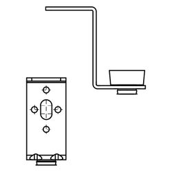 Walraven Luftkanalwinkel Typ Z, 30x81,5x63m M10 nach DIN 4109, elektrolytisch verzink... WALRAVEN-4125003 8712993271801 (Abb. 1)