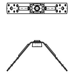 Walraven Luftkanalwinkel Typ V, 171x30x82m M10 nach DIN 4109, elektrolytisch verzinkt... WALRAVEN-4125004 8712993800292 (Abb. 1)