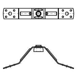 Walraven Luftkanalwinkel Typ A, 30x200x62m M10 nach DIN 4109, elektrolytisch verzinkt... WALRAVEN-4125005 8712993271818 (Abb. 1)