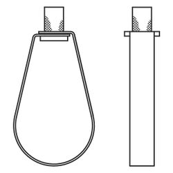 Walraven Sprinklerschlaufe TA41 M10, für Rohrdurchmesser 23mm FM und UL, Stahl verzin... WALRAVEN-4535021 8712993702909 (Abb. 1)