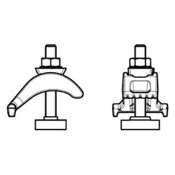 Walraven Strut Trägerklammer Schwerlast, 72x52x80mm bis Flanschstärke 35mm, feuerverz... WALRAVEN-6072002 8712993559206 (Abb. 1)