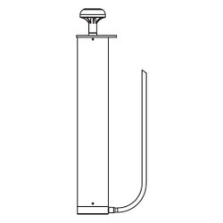 Walraven Ausblaspumpe WIS BP hohe Reinigungskraft, zur Bohrloch-Reinigung, PP... WALRAVEN-6099985 8712993160174 (Abb. 1)
