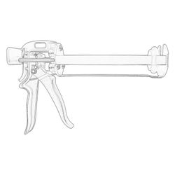 Walraven Kartuschenpistole WIS DG, für 300ml Kartusche, Metall... WALRAVEN-6099986 8712993160181 (Abb. 1)