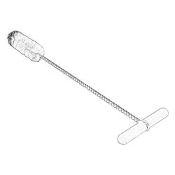 Walraven Reinigungsbürste WIS, Hybridbürste M8/10, Stahl/Naturhaar... WALRAVEN-6099980 8712993160143 (Abb. 1)