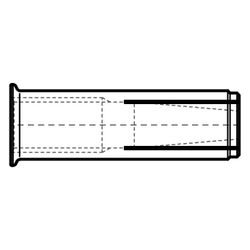 Walraven Einschlaganker WDI1L, M16x65mm gelippt un-/gerissener Beton, Stahl elektroly... WALRAVEN-6103116 8712993486755 (Abb. 1)