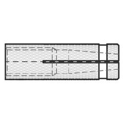 Walraven Messingdübel WBA M6x22mm korrosionsgeschützt... WALRAVEN-6107006 8712993293865 (Abb. 1)