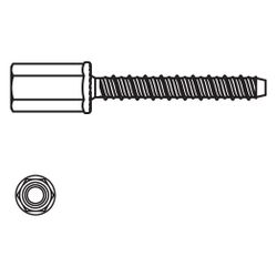 Walraven Betonankerschraube W-LX-N 6x55mm, Innengewinde M8/M10 und SW13, für un-/ger... WALRAVEN-62433305 8719942052764 (Abb. 1)