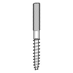 Walraven Stockschraube M10x100mm, mit Sechskant SW8 und Sechsrund T25, elektrolytisch... WALRAVEN-6283010 8712993370870 (Abb. 1)