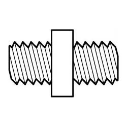 Walraven Doppel-Gewindenippel, M6x18mm, Stahl elektrolytisch verzinkt... WALRAVEN-6413006 8712993283088 (Abb. 1)