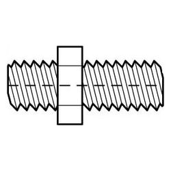 Walraven Doppel-Gewindenippel, M8x24mm, Stahl elektrolytisch verzinkt... WALRAVEN-6413008 8712993283095 (Abb. 1)