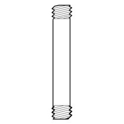 Walraven Abstandsnippel mit 2x Außengewinde, M8x35mm, Stahl elektrolytisch verzinkt... WALRAVEN-6413358 8712993069507 (Abb. 1)
