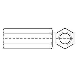 Walraven Gewindemuffe M8x30mm, BUP Stahl, 6458830... WALRAVEN-6458830 8719942008150 (Abb. 1)