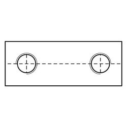 Walraven Doppelschiebemutter M10, für 50x40mm Schienen, Stahl elektrolytisch verzinkt... WALRAVEN-6515210 8712993283699 (Abb. 1)