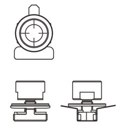 Walraven Maxx Schellenadapter-Set zur Anbindung M16, 651867116... WALRAVEN-651867116 8719942129121 (Abb. 1)