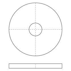 Walraven Strut Unterlegscheibe BUP, 8,4x40x3mm, brandgeprüft... WALRAVEN-65381508 8712993848171 (Abb. 1)