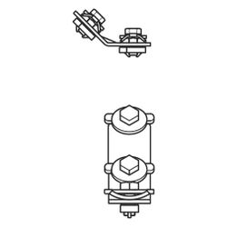 Walraven RapidRail Verbinder kurz/kurz 135 Grad, mit 2 Schiebemuttern vormontiert, el... WALRAVEN-6584053 8712993314287 (Abb. 1)
