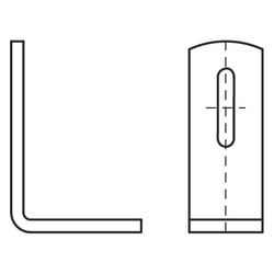 Walraven Schienenverbinder 90 Grad, für RapidRail, Edelstahl V4A... WALRAVEN-6587090 8712993284399 (Abb. 1)