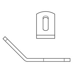 Walraven Schienenverbinder 135 Grad, für RapidRail, Edelstahl V4A... WALRAVEN-6587135 8712993284405 (Abb. 1)