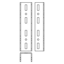 Walraven Maxx Längsverbinder LC80, 380x93x71mm für Maxx-Profile, feuerverzinkt... WALRAVEN-6589318 8719942063685 (Abb. 1)