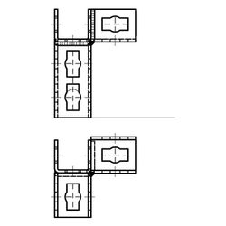 Walraven PushStrut Knopfverbinder 3D R, 111x149x45mm, elektrolytisch verzinkt... WALRAVEN-6594031 8712993984626 (Abb. 1)