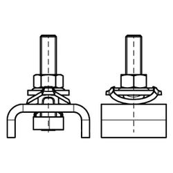 Walraven RapidStrut Hammerfix U G2 BUP M10x60mm, komplett vormontiert... WALRAVEN-665285006 8712993976508 (Abb. 1)