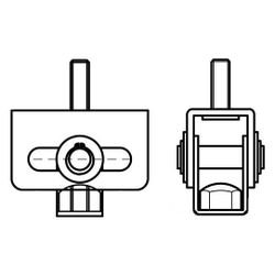 Walraven Schiebestück Länge 65mm Innengewinde M8/10 x Außengewinde M10, elektrolytisc... WALRAVEN-6653310 8712993284962 (Abb. 1)