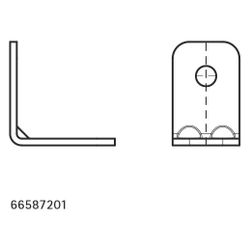 Walraven Strut Schienenverbinder 90 Grad, 62x40x62mm mit 2-Loch 12, Edelstahl 1.4404... WALRAVEN-66587201 8719942028400 (Abb. 1)