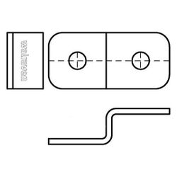Walraven Strut Schienenverbinder Z, für Strut-Schienen 41x21mm, BUP Stahl... WALRAVEN-66588502 8712993286669 (Abb. 1)