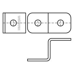 Walraven Strut Schienenverbinder Z, für Strut-Schienen 41x41mm und 41x21D, BUP Stahl... WALRAVEN-66588504 8712993286676 (Abb. 1)
