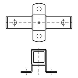 Walraven Expansionsschieber BUP, Anschluss M10/M12, doppelt axiale Verschiebung stehe... WALRAVEN-6668612 8712993169245 (Abb. 1)