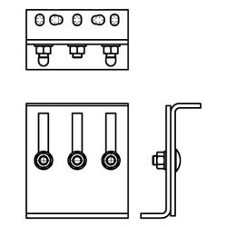 Walraven Fixpunktkonsolensatz FPC medium, M12 BUP stufenlos verstellbar, Stahl... WALRAVEN-6698206 8712993154821 (Abb. 1)