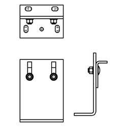 Walraven Fixpunktkonsolensatz FPC schwer, M16 BUP stufenlos verstellbar, Stahl... WALRAVEN-6698208 8712993154814 (Abb. 1)