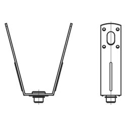 Walraven Trapezaufhänger Innengewinde M10 VdS-Zulassung, sendzimirverzinkt... WALRAVEN-6785010 8712993285273 (Abb. 1)